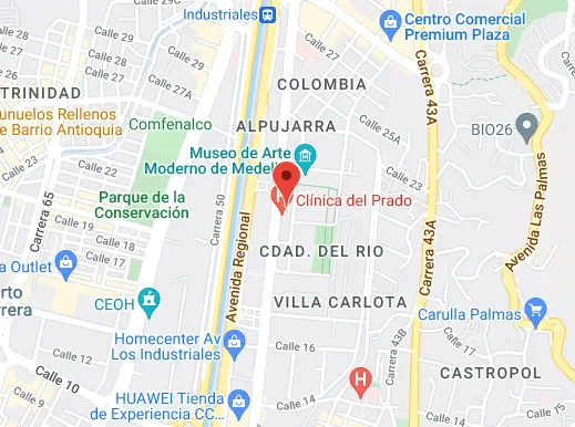 Mapa Verassere Medellín